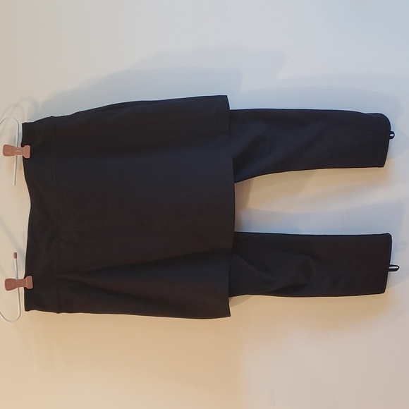 Talbots Tennis Running Skirt Skort with Leggings Size S. Black - Picture 5 of 6